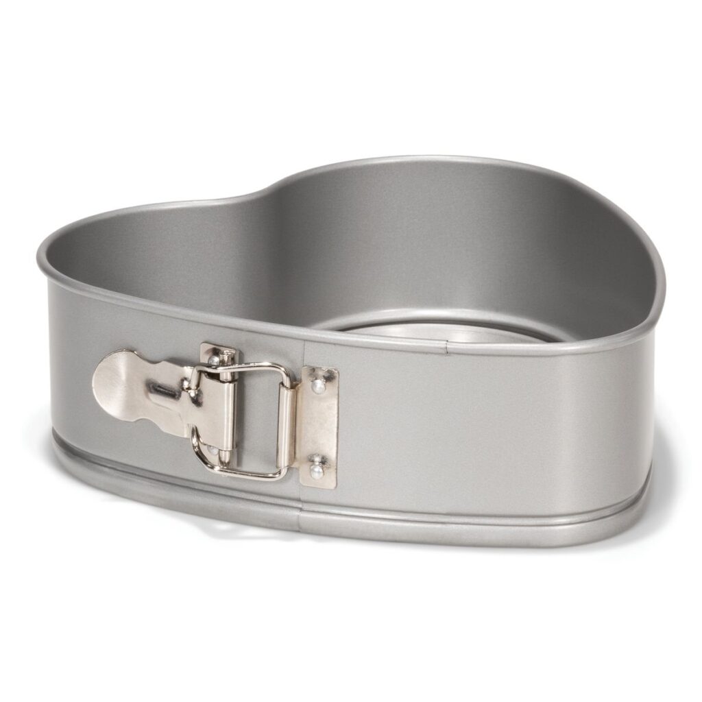 Patisse Silver-Top szív alakú kapcsos tortaforma 20 cm