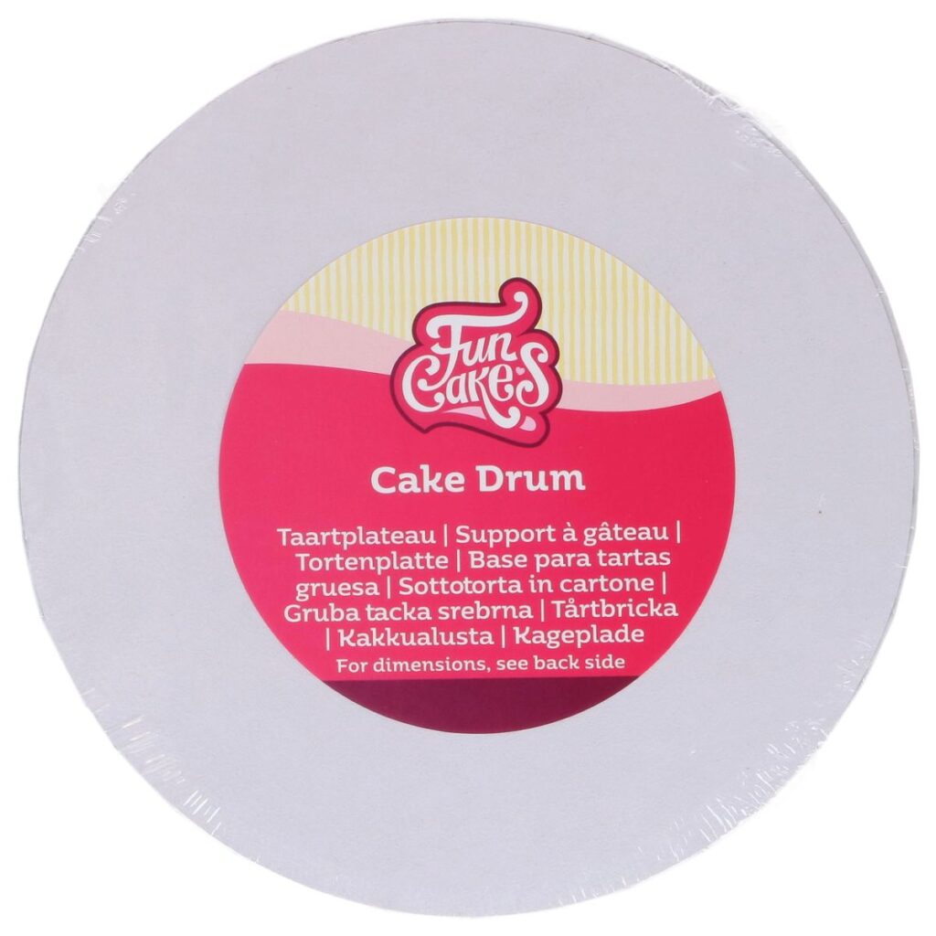 FunCakes kerek tortadob fehér Ø15 cm